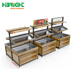 Rak tampilan Supermarket Multi lapis, rak buah sayuran, rak Tampilan Supermarket, tugas berat, desain mewah Modern - Product Image 4