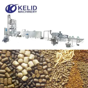 Floating And Sinking Fish Feed Extruder Making Machine Processing Line