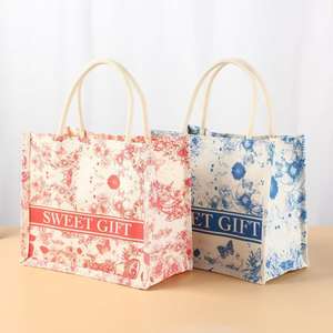 Bolsa de Regalo de Cuero Genuino para Cumpleaños, Bodas, Inauguraciones de Casa, Bebés, Primer Mes, Bolsa de Mano Multiusos - Product Image 3