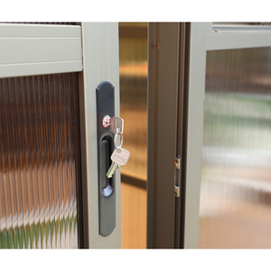 Serre autoportante moderne 10x10 à toit incliné 4 saisons avec portes coulissantes, structure en aluminium et <span class=keywords><strong>abri</strong></span> anti-pluie - Product Image 6
