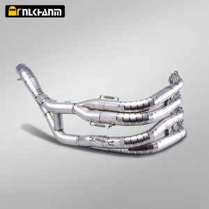 Nuevo Sistema de Escape Completo Modificado de Titanio para Motocicleta, Doble Salida, Tubo Delantero, Modificación/Actualización S1000R 21-24 - Product Image 4