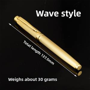 Diskon Besar untuk Pulpen Promosi Emas Bisnis dari Kuningan, Pulpen Tanda Tangan Logam Emas untuk Hadiah Iklan - Product Image 2