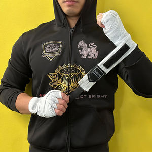 Ring Fitness personalizzato elastico in Nylon fasce da <span class=keywords><strong>boxe</strong></span> in gomma per Muay Thai Kickboxing allenamento di alta <span class=keywords><strong>boxe</strong></span> protezione - Product Image 3