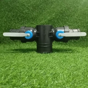 Sistema di Irrigazione Agricola con Tubo Flessibile ad Alta Pressione per Esterni con Valvola di Controllo a Due o Tre Vie - Product Image 2