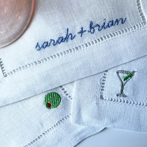 100% льняные салфетки и 6*6 дюймов - Product Image 3