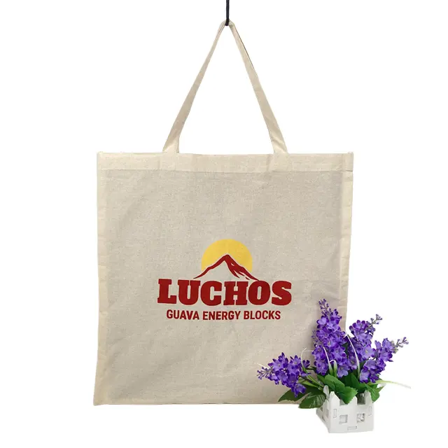 Personalizzato Oem Odm popolare eco-friendly buon cucito borsa Shopping in tela di cotone vuota con Logo