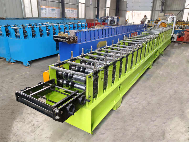 RANDRO Full Automatic Metal Rain Water Gutter Roof Roll Forming Machine ...