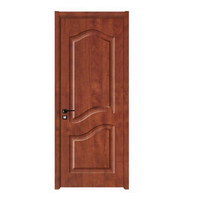 Porte intérieure accordéon moderne en bois et PVC coloré avec finition coulissante
