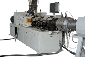 Ligne d'extrusion de tuyaux en PVC rigide de haute qualité, équipement de production, machine d'extrusion de tubes en PVC avec prix - Product Image 2