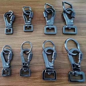 Aangepaste Kleuren Vacuüm <span class=keywords><strong>Plating</strong></span> Hond Lood Hardware Metalen Snap Draaibare Haak - Product Image 5