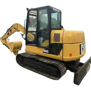 Excavadora sobre orugas CAT 306D, conjunto de brazo de pluma de largo alcance, componente de bomba de núcleo de cargador nominal de 6 toneladas, opción barata, motor usado a mano - Product Image 1