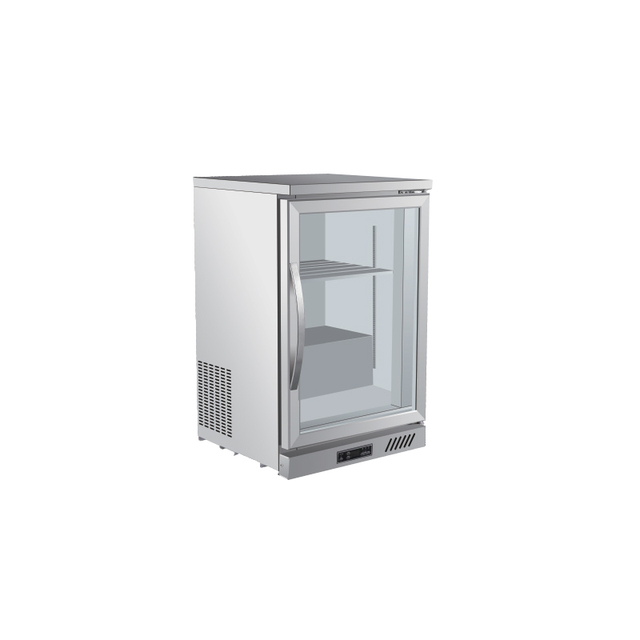 Wholesale Energy Drink Mini Fridge Display Bar Counter Glass Door Ice Cream Refrigerator Modular Commercial Direct Refrigerator