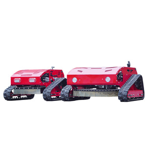 Tondeuse télécommandée tout-terrain compacte pour l'exportation transfrontalière, idéale pour l'aménagement paysager communautaire, les terrains de golf et l'entretien des bords de rivière (désherbage et taillage) - Product Image 5