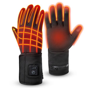 Guanti da sci ricaricabili 7.4V con fodera riscaldata a mano compatibile con Touch-Screen per guanti invernali riscaldati elettrici - Product Image 1