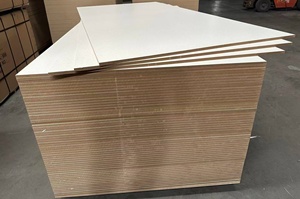 Tablero de <span class=keywords><strong>MDF</strong></span> Melamínico Impermeable Ecológico de 18 mm para Muebles de Baño y Supermercado, Venta al Por Mayor de Fábrica - Product Image 3