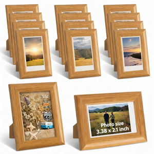 Wholesale Cute Mini MDF Wood Square Table <b>Picture</b> <b>Frame</b> <b>Small</b> Cute Decorative Kids Baby Dog Couple Card Photo Gift - Product Image 1