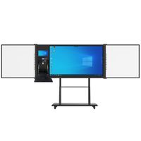 Tableau blanc en verre AG, 20 points de contact, interface USB DVI, 4:3 rapport d'aspect, pour enfants