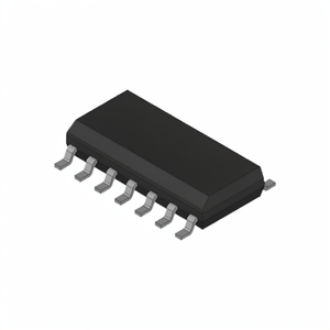 Componentes Electrónicos en Línea, Circuito Integrado IC GATE NAND 4CH 2 INP 14SOIC (0.154", 3.90mm de Ancho) DM74ALS03BMX Lógico - Product Image 1