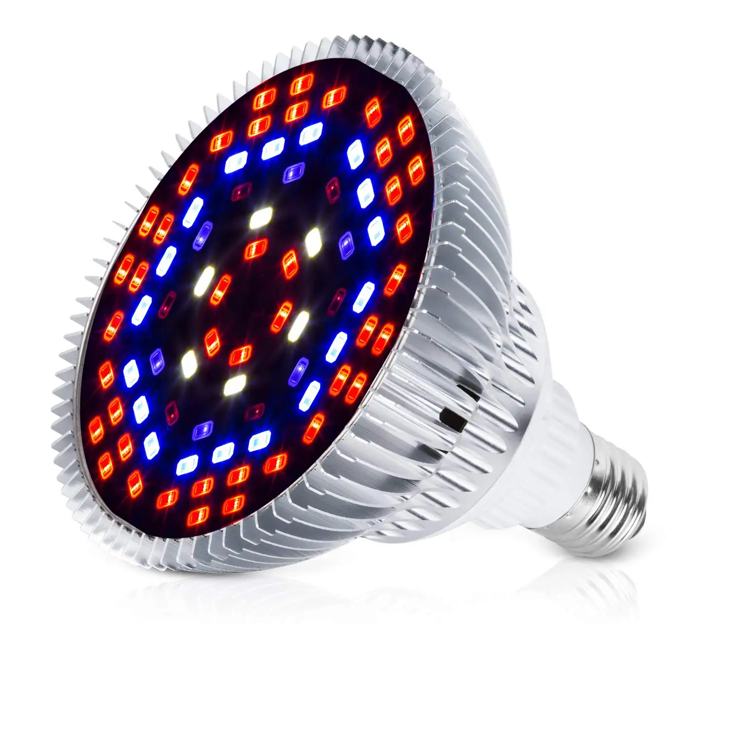 LED à spectre complet élèvent la lumière E27 30W 40W 50W AC100-277V ampoule de plante rouge bleu température de couleur CCT pour les semis d'intérieur