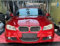 Upgrade Bodykit Mobil BMW Seri 3 E90 Tahun 2005-2008 ke Gaya MT, 3S E90 Pre-LCI ke Tampilan M Sport, Set Bumper Mobil dan Diffuser Belakang