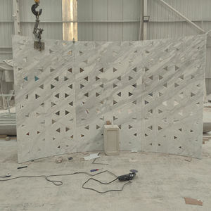 TMZ OEM/ODM - Losas Grandes de Mármol Blanco Volakas con Diseño Moderno Pulido, Resistentes al Agua, para Paredes de Fondo de Villas y Hoteles - Product Image 3