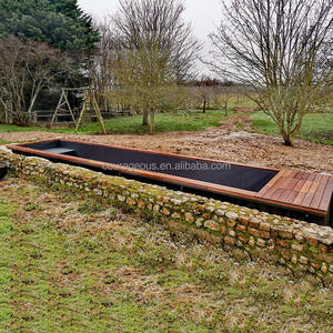 Acciaio e materiale del contenitore in fibra di vetro Spa sotterranea costruita per la casa e l'hotel elegante <span class=keywords><strong>piscina</strong></span> Design - Product Image 4