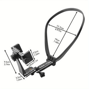 Support de cou portable pour caméra d'action, idéal pour vlogging, enregistrement, tournage en extérieur et voyages, compatible avec les téléphones – Vente en gros, haute qualité, prix abordable - Product Image 2