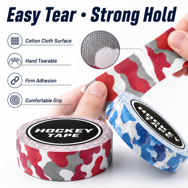 Pro Stretch Hockey Grip Tape Custom Size for Hockey Stick Handle