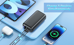 מפעל מותאם אישית קיבולת גבוהה 50000mah אולטרה דק חשמל נייד pd 22.5w טעינה מהירה עם סוג c מיקרו <span class=keywords><strong>usb</strong></span> עבור טלפון סלולרי - Product Image 5