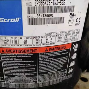 คอมเพรสเซอร์แอร์ HYZL รุ่น ZP295KCE TWD 522 อุปกรณ์ทำความเย็นสำหรับระบบทำความเย็นและความร้อน - Product Image 3
