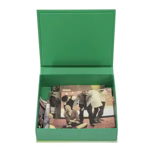 Kraft Green Packing Cosmetic Custom Luxury Paper Gift Box Packaging