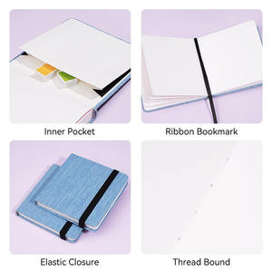 LISI 24 feuilles Mini carnet de croquis aquarelle carré 12x12cm <span class=keywords><strong>pour</strong></span> adultes étudiants <span class=keywords><strong>presse</strong></span> à chaud/froid aquarelle Journal en papier durable - Product Image 6