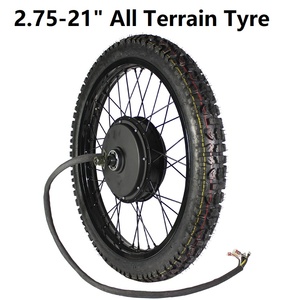 Leistungs stärkster schnellster 48-72V 3000-5000W Naben motor 21 "Elektromotor rad Hinterrad Ebike Hinterrad NUR - Product Image 3