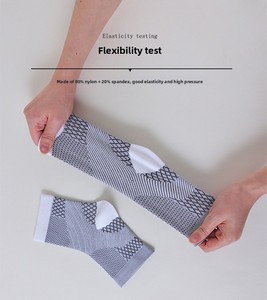 Soporte de Tobillo Deportivo, Manga de Compresión, Calcetín para Fascitis Plantar, Tendinitis de Aquiles, Dolor Articular, Hinchazón y Espolón Calcáneo - Product Image 5