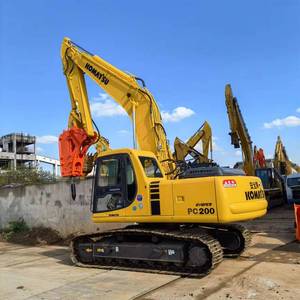 Used Komatsu Pc200 Excavator/Japan Used 20 Ton Komatsu 200 PC200-8 PC200-7 PC200-6 Excavator at Low Price Sale - Product Image 2