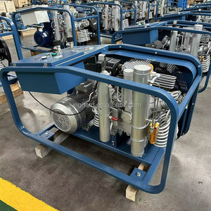 Compresseur d'air électrique pour plongée sous-marine à trois cylindres 300L 5000psi, gonfleur rapide électrique, compresseur d'air électrique pour bateau - Product Image 5