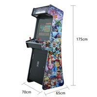 Nueva Máquina de Juegos Vertical Curva de 26 y 32 Pulgadas para 2 Jugadores, Máquina Arcade Operada con Monedas 4000 en 1