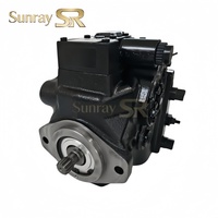 Pompe à pistons axiaux à circuit fermé H1P053 pour système de commande hydraulique mobile d'équipement de construction de tranchées