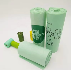 Drawstring <b>Compostable</b> Garbage <b>Bags</b> Biodegradable Car Refuse Sacks Trash Bin Liner Garbage <b>Bag</b> - Product Image 2