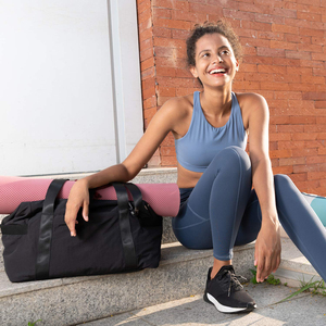 <span class=keywords><strong>Bolsa</strong></span> de Viaje Negra de Gran Capacidad, <span class=keywords><strong>Bolsa</strong></span> de Mano para Fin de Semana, Duradera, <span class=keywords><strong>Impermeable</strong></span>, Deportiva, para Gimnasio y Actividades al Aire Libre - Product Image 6