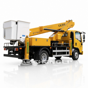 lisuzu 4x2 Insulated Aerial Platform Truck Bucket Lift Vehicle for Electrical Utility Service - Product Image 3