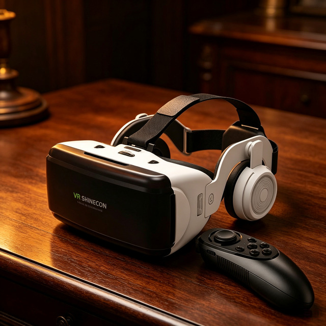 Original VR Virtual Reality 3D Glasses Box Stereo VR Google Headset Helmet for IOS Android Smartphone