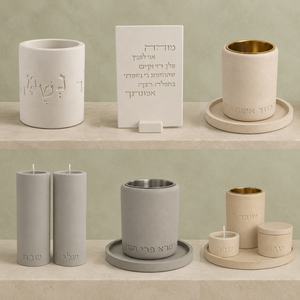 <span class=keywords><strong>Porta</strong></span>-Mezuzah in Cemento Terrazzo, Impermeabile, Regalo Giudaico Fatto a Mano, Mezuzah in Pietra per <span class=keywords><strong>Porta</strong></span> - Product Image 6