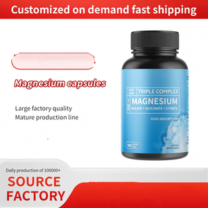 Triple Complex High Absorption Vegan Capsules Muscle Comfort Heart <b>Wellness</b> and Normal Neural Function Gentle and Highly - Product Image 2