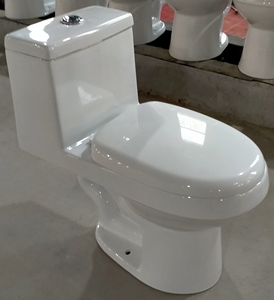 Toilette écologique personnalisée Clasico Blanco en céramique à double chasse Inodoro Sanitarios Cuvette siphonique sans rebord Inodoro Toilette monobloc - Product Image 2