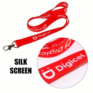 Custom Polyester Material Lanyards Blank Plain Sublimation Printed Rope Lanyards With Logo Custom - Product Image 3