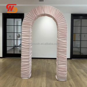 SMOOTH Supports d'arche modernes en Spandex pour toile de fond, pour intérieur et extérieur, pour mariages, anniversaires, baby showers et événements - Product Image 2
