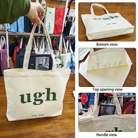 Sacs Fourre-tout en Toile Imprimés sur Mesure pour Femme, Petits et Grands, Personnalisés avec Logo, Vente en Gros
