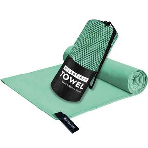 Microfiber Quick-Dry PVA Solid Color Sports Towel with Custom Logo for Fitness Gym Outdoor Use Gift - Product Image 2