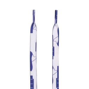 Cordones Personalizables al por Mayor para AF1 <span class=keywords><strong>Sb</strong></span> <span class=keywords><strong>Dunk</strong></span>, con Logotipo Impreso, Planos, de Poliéster de Calidad, con Aglets Impresos Personalizados - Product Image 1